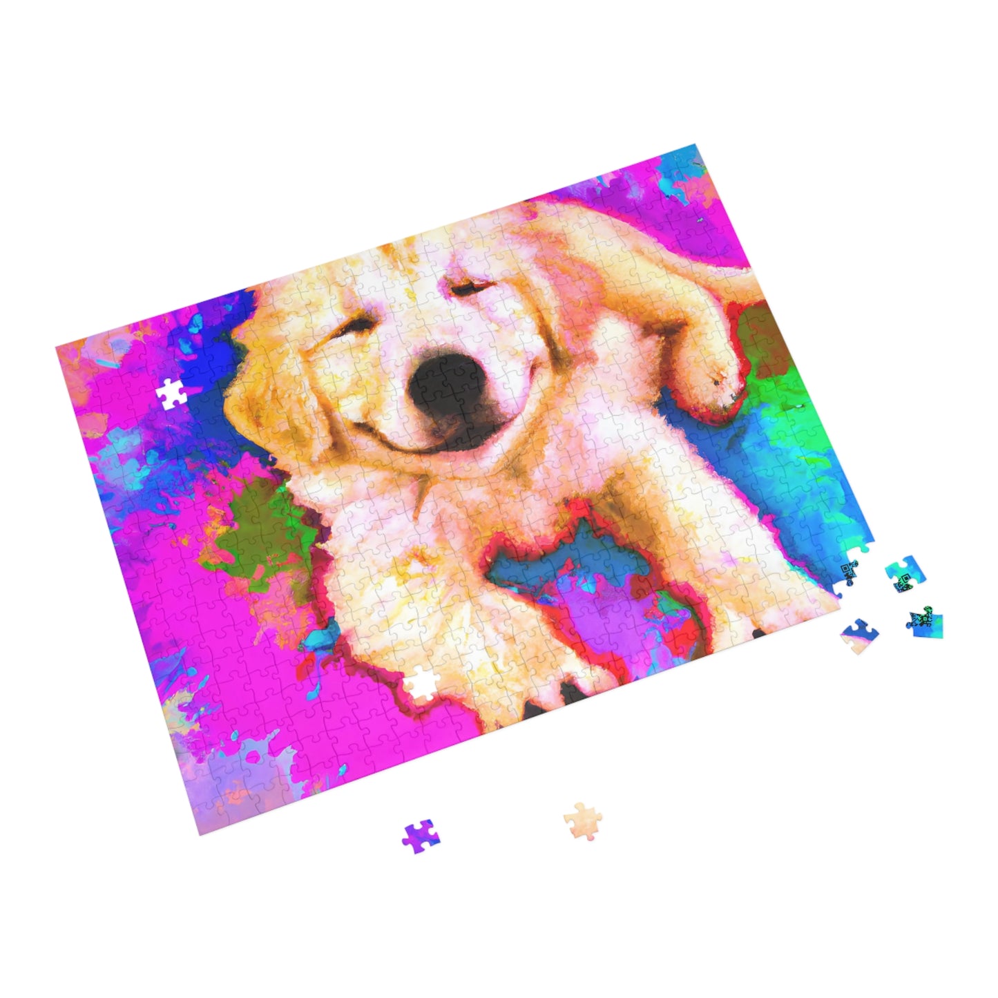 Philippe Édouard Cartier - Golden Retriever Puppy - Puzzle