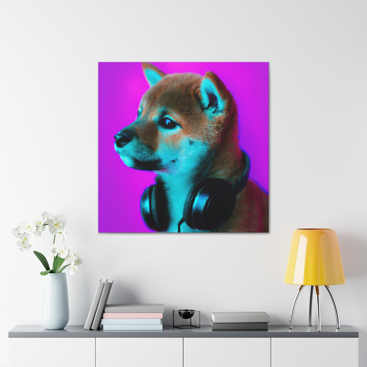 Guma Jukkuen - Shiba Inu - Canvas