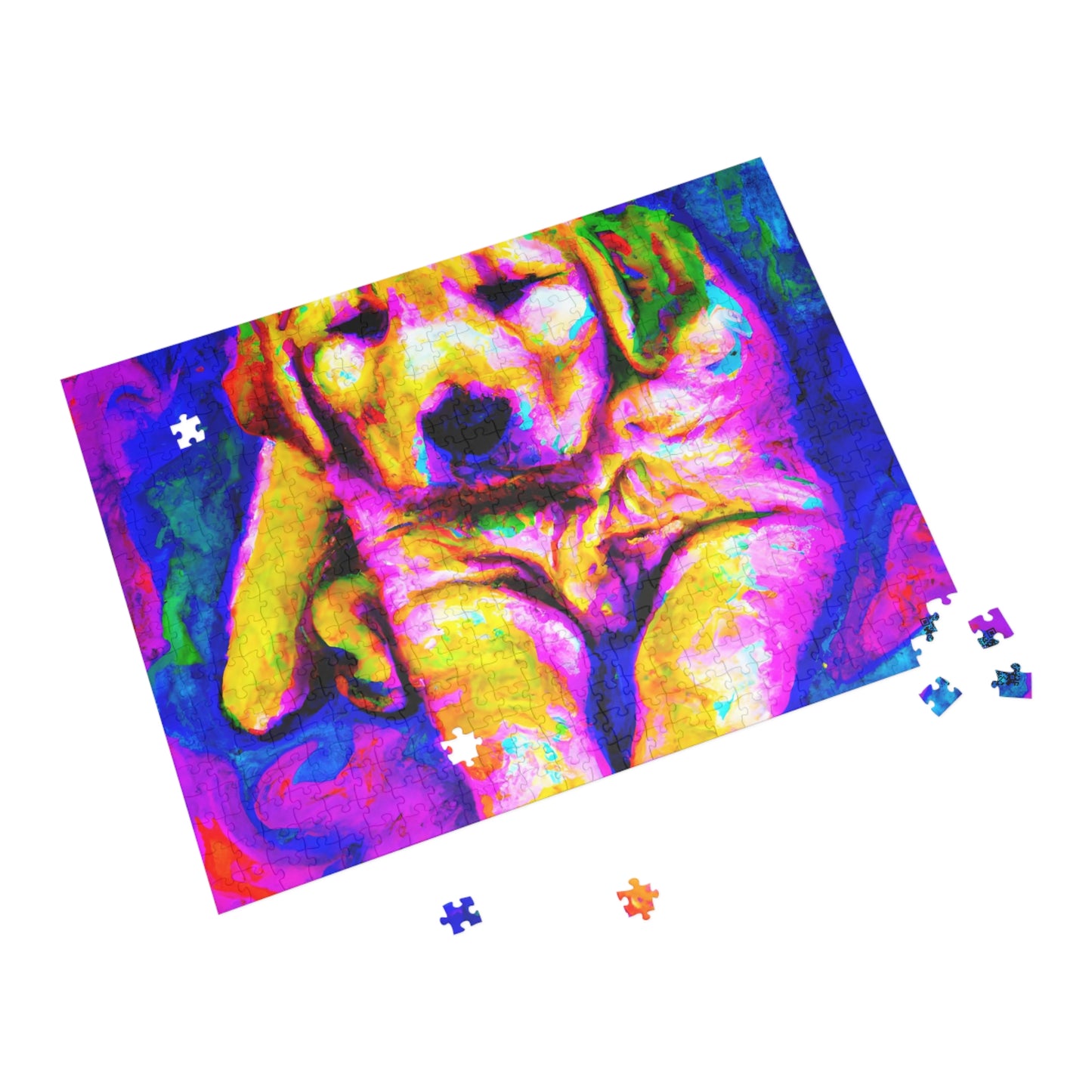 Jacques Chateaupuzzlant - Golden Retriever Puppy - Puzzle
