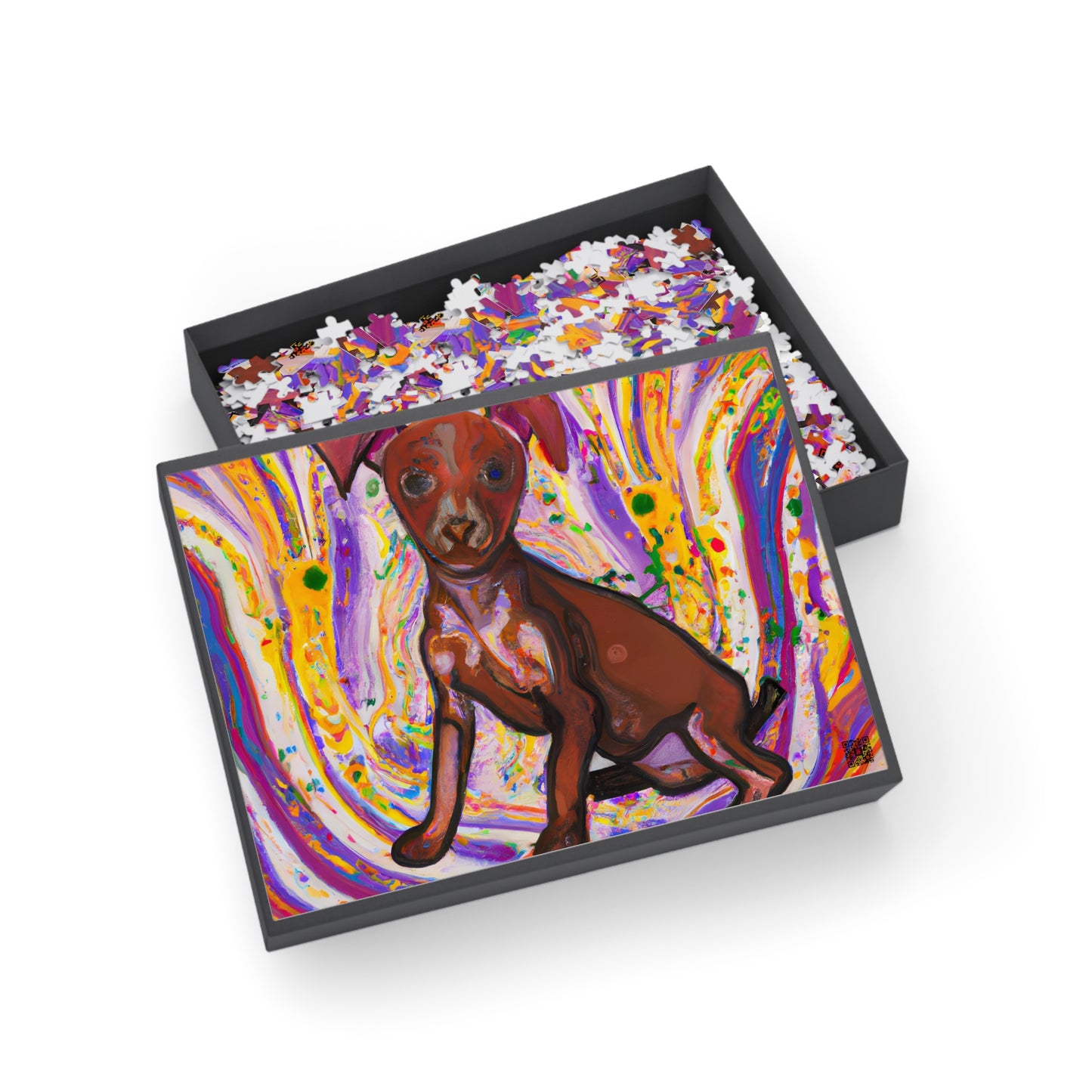 Mademoiselle Perette Navarre - Miniature Pinscher Puppy - Puzzle