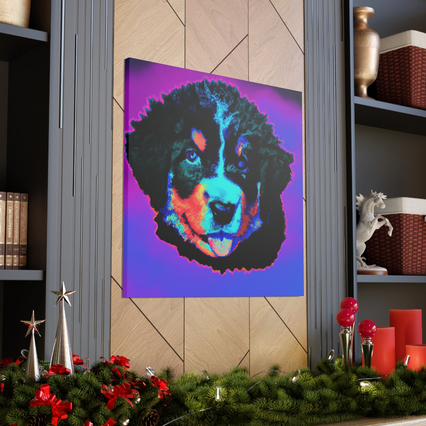 Ernestus de la Royale - Bernese Mountain Dog - Canvas