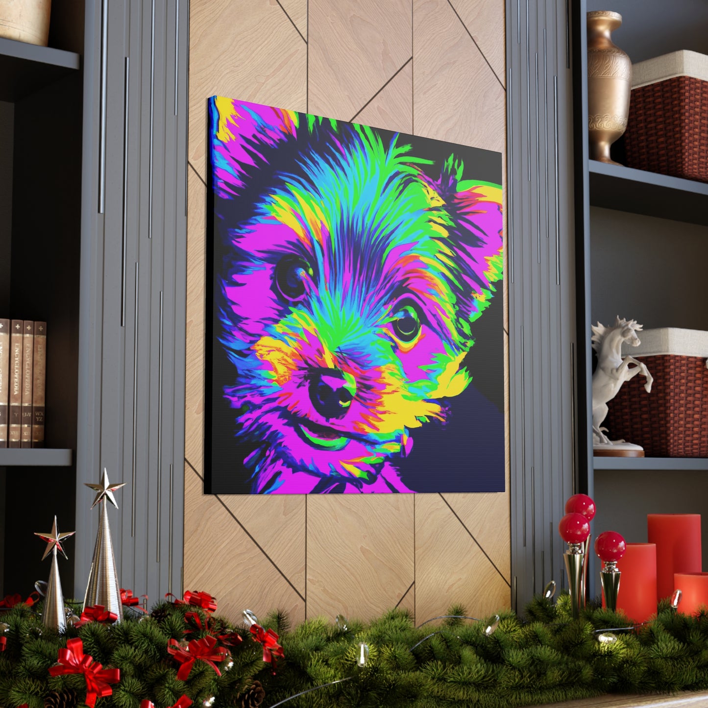 Siranthe Aurora Von Rothwein - Yorkie Puppy - Canvas