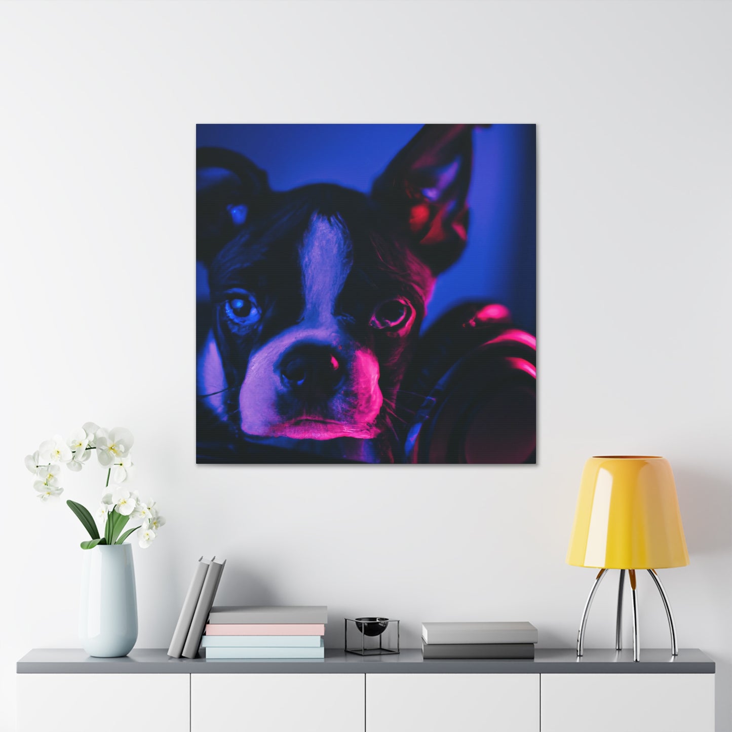 Theodoric of Bostonia - Boston Terrier - Canvas