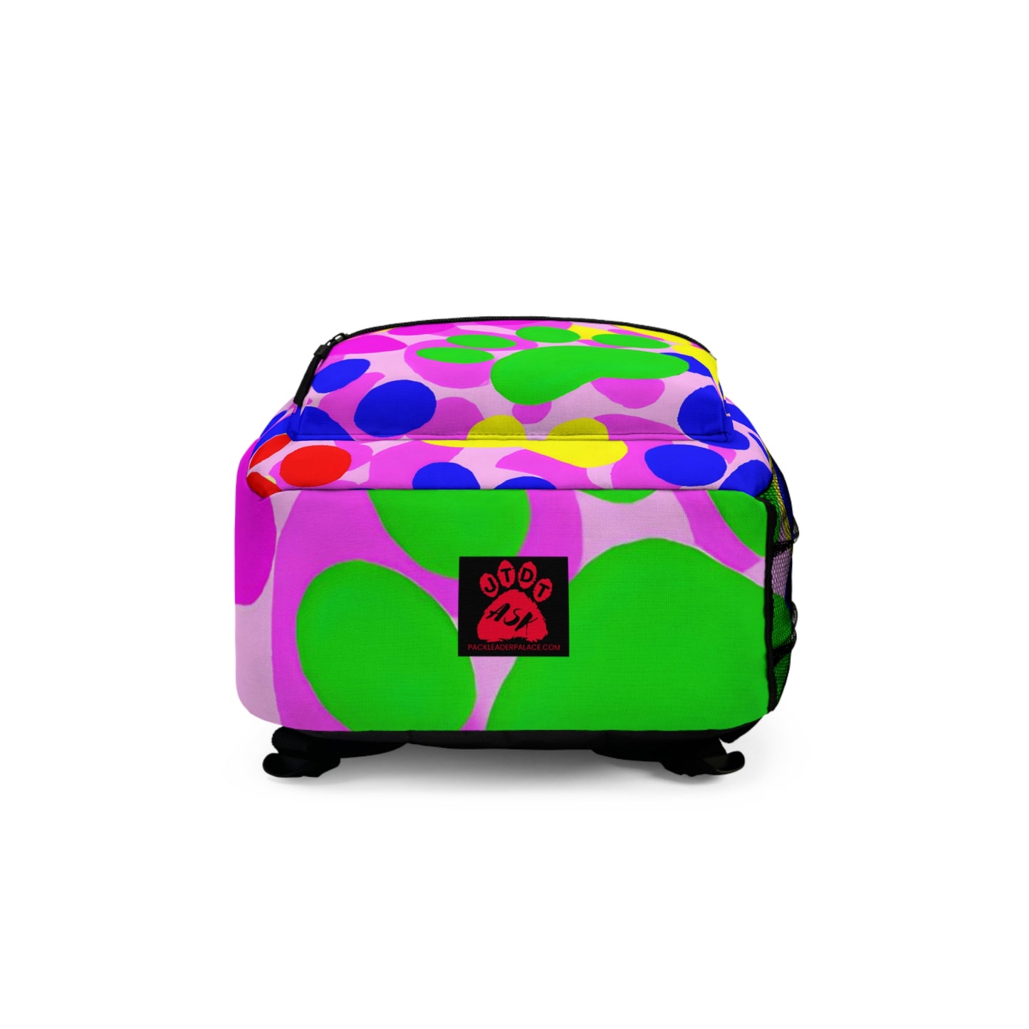 Lavande Roux (Lavender Red) - Paw Print - Backpack