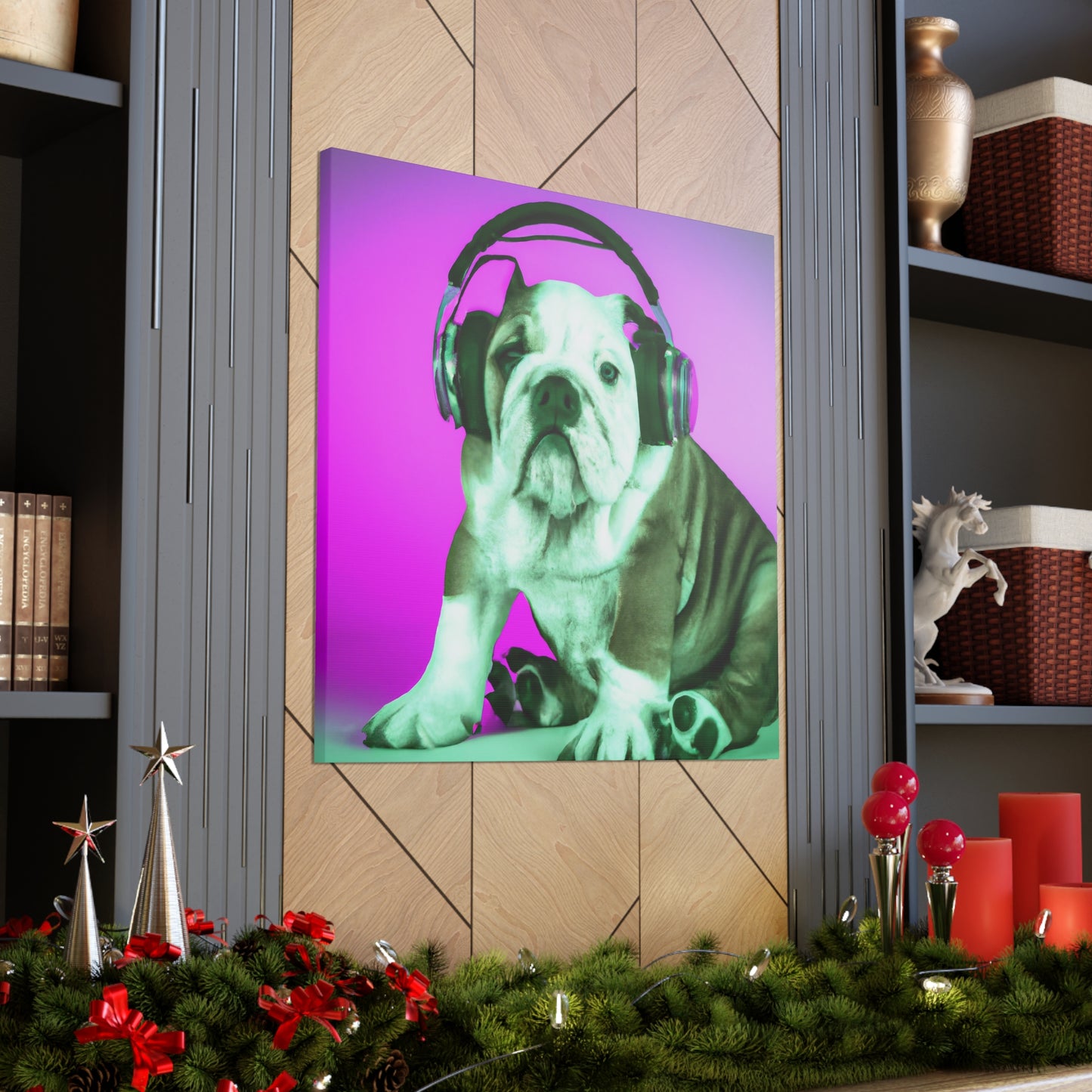 Sebastian DeBonaire - English Bulldog - Canvas