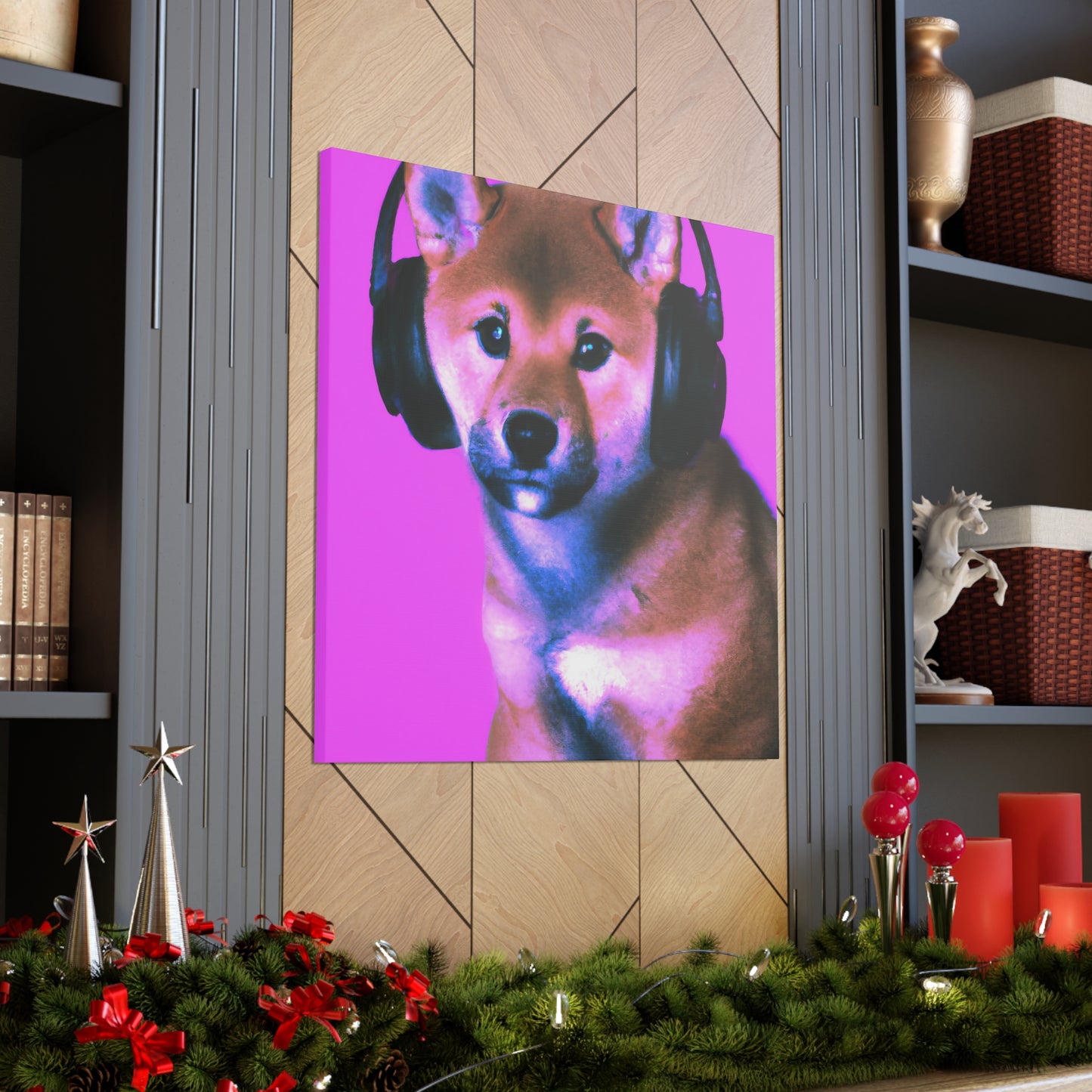Yifan Zhou - Shiba Inu - Canvas
