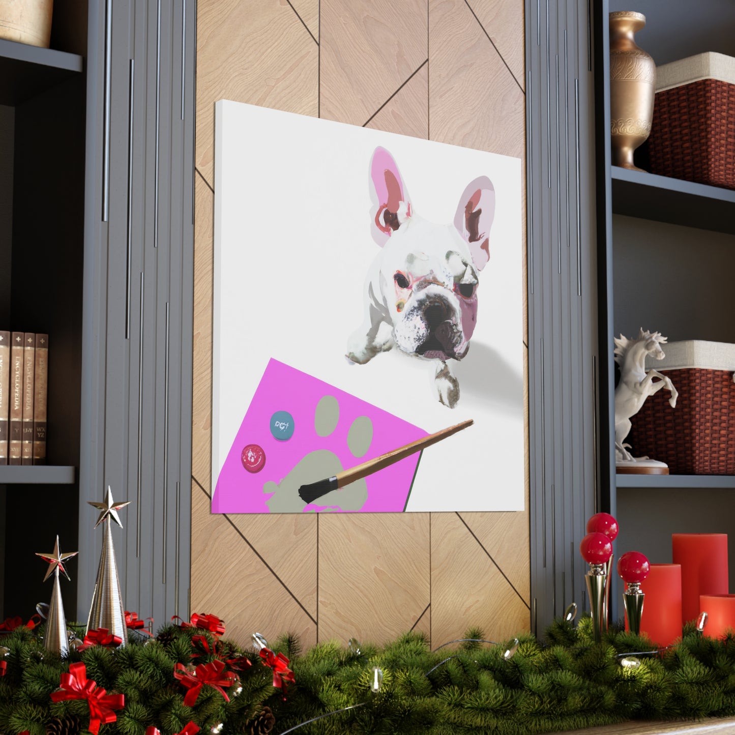 Royal Beckingham-Van Dyck (French Bulldog) - Canvas