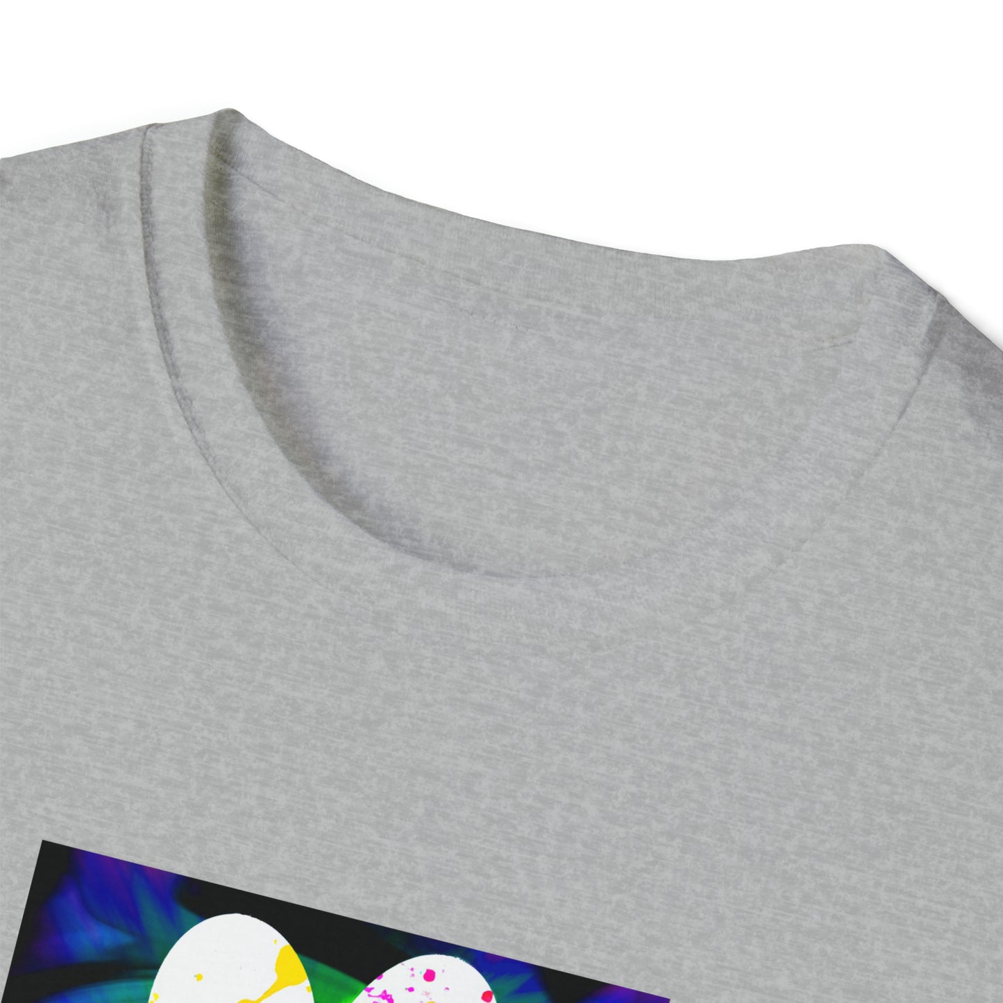 Futuristic Fianna - "Dog Friendly, People Reactive" (colored swirl) Unisex Tee