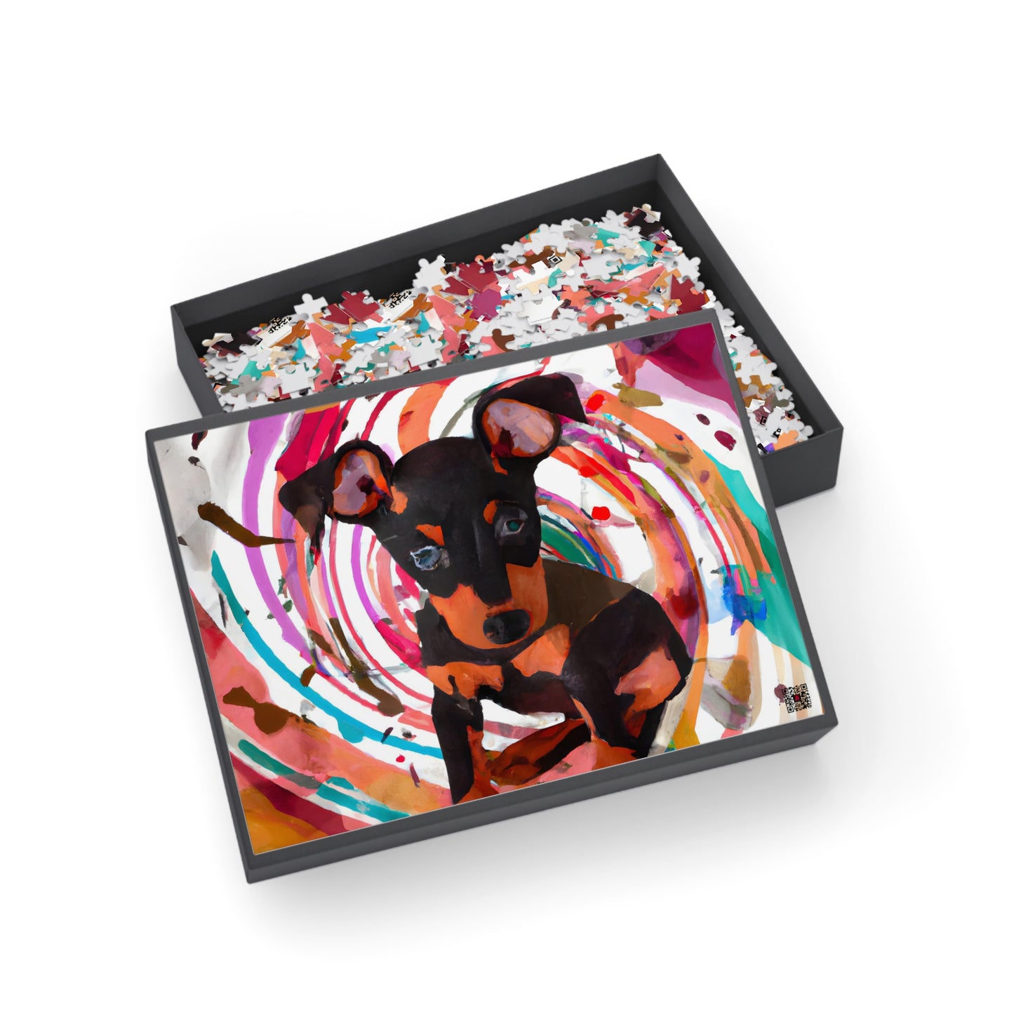 Claude Papillote - Miniature Pinscher Puppy - Puzzle