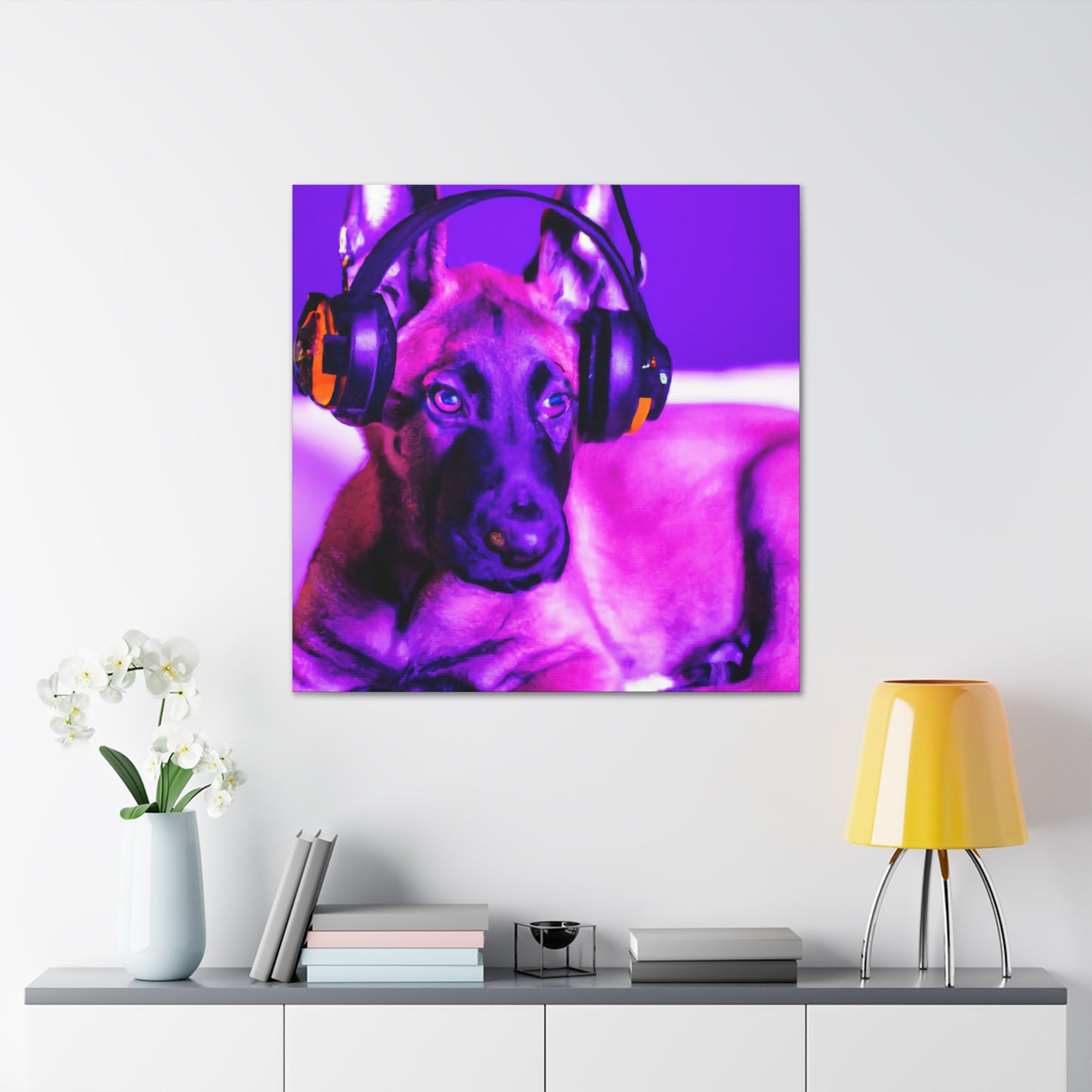 Count(ess) Adolphus of Belgium - Belgian Malinois - Canvas