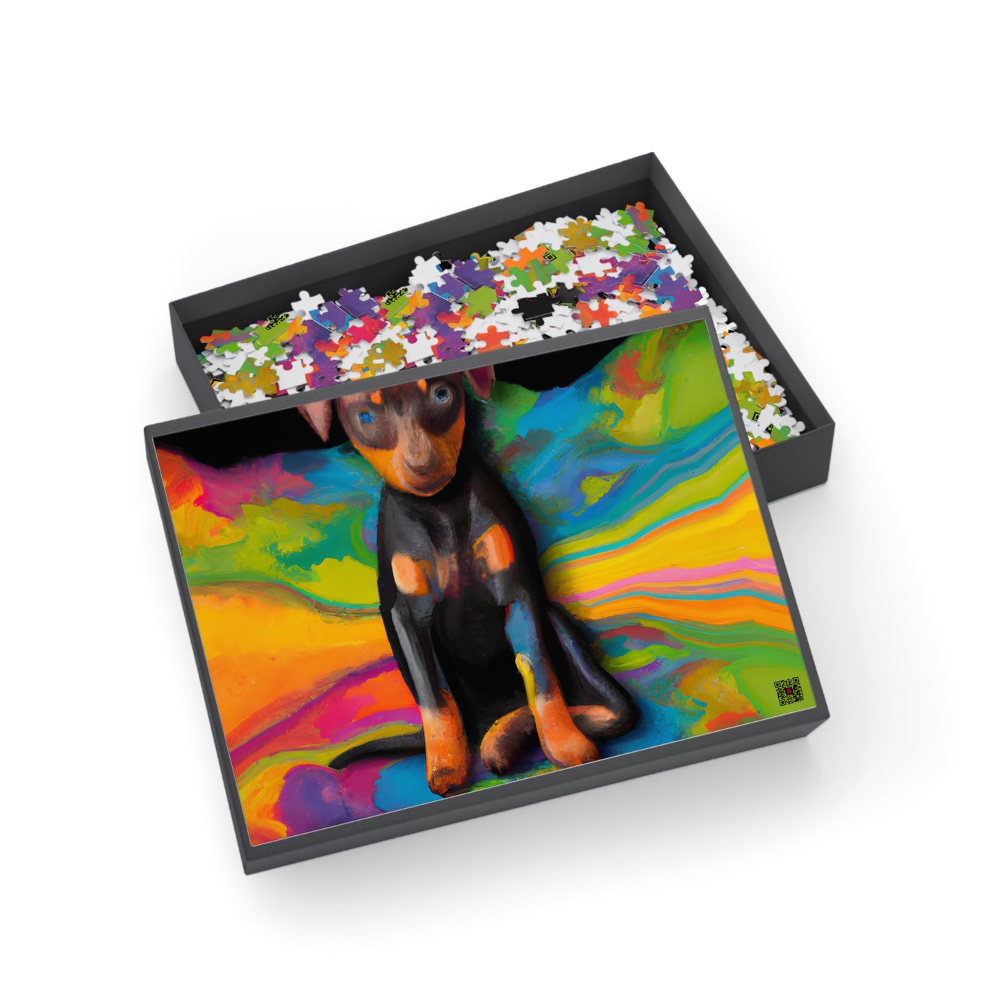 Jean-Luc Puzzemont - Miniature Pinscher Puppy - Puzzle