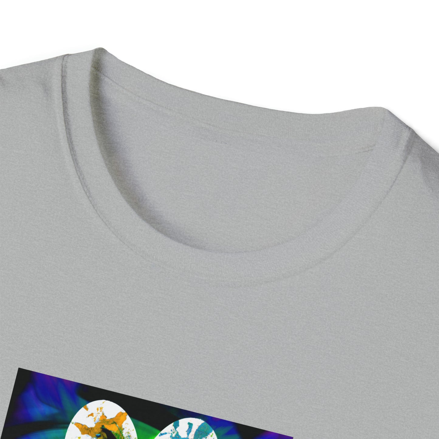 Flossyfresh Baron - "Dog Friendly, People Reactive" (colored swirl) Unisex Tee