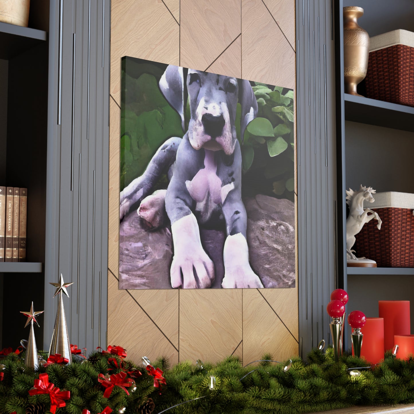 Duke Vincent de Laveau - Great Dane - Canvas