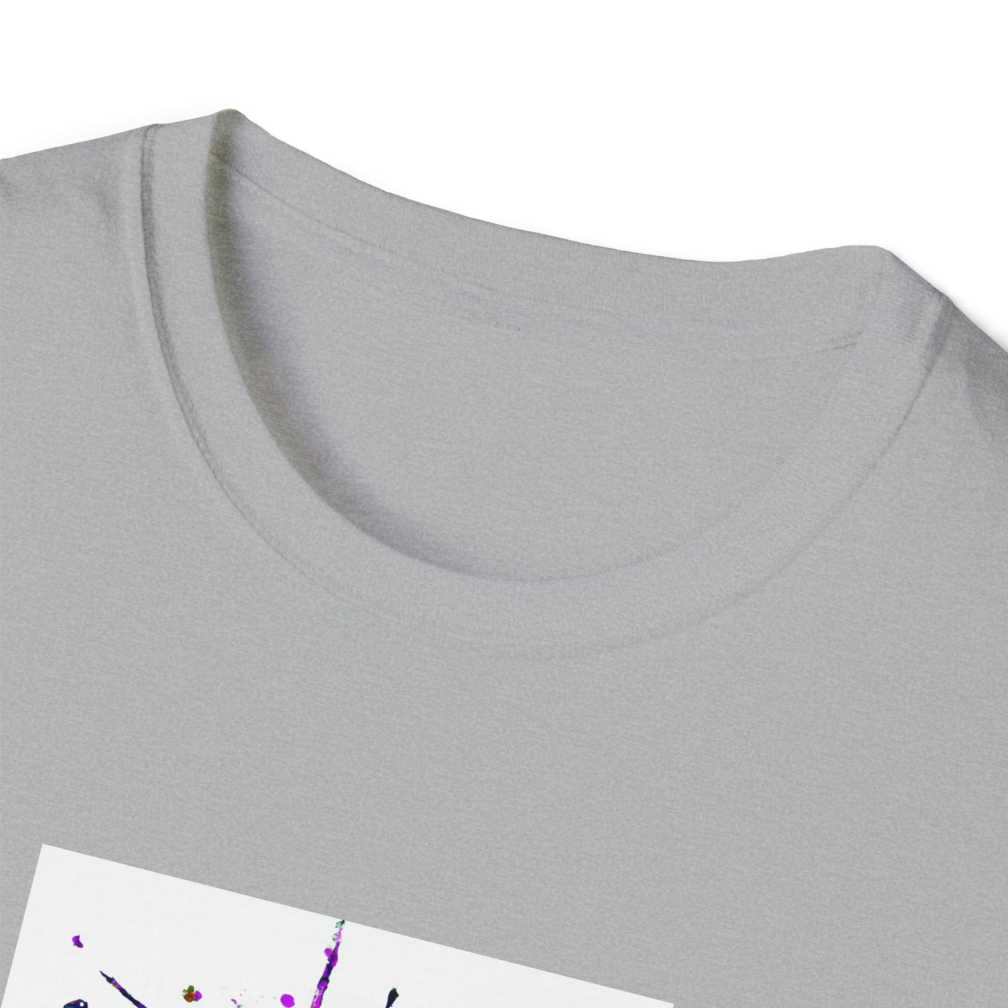 90s Fash Reality - "Dog Friendly, People Reactive" (colored swirl) Unisex Tee