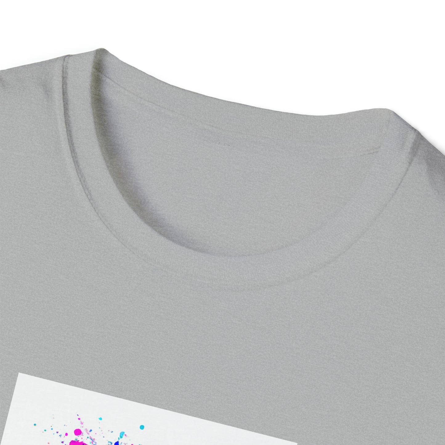 Glamzette Couture - "Dog Friendly, People Reactive" (colored swirl) Unisex Tee