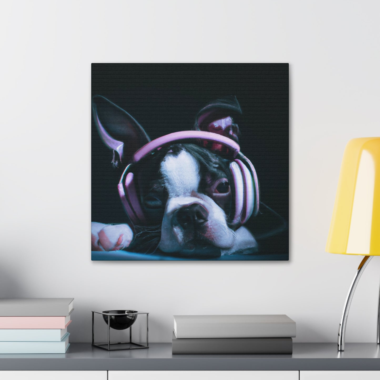 The Baron of Boston - Lady Camille DeVere - Boston Terrier - Canvas