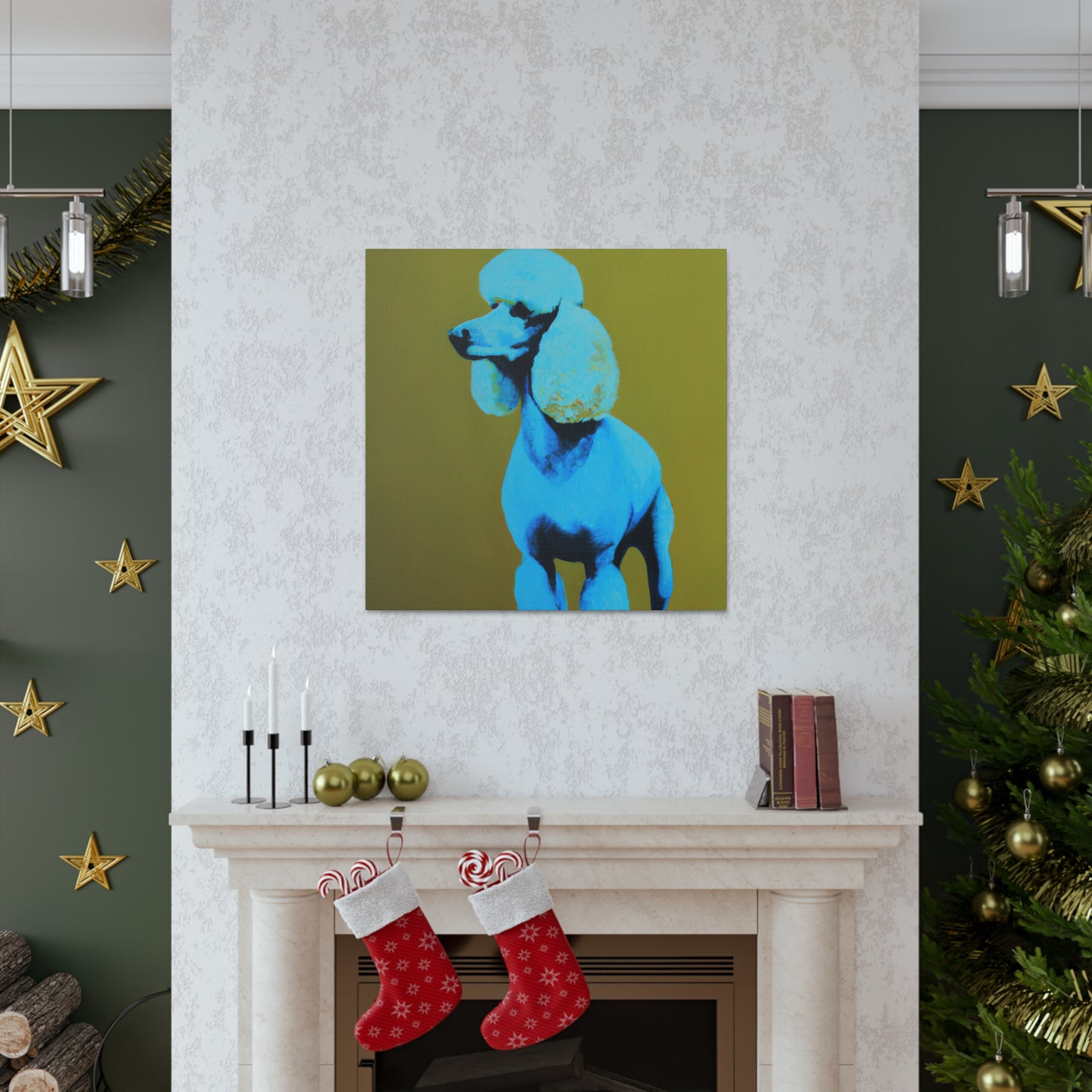 Rikart the Magnificent - Poodle - Canvas