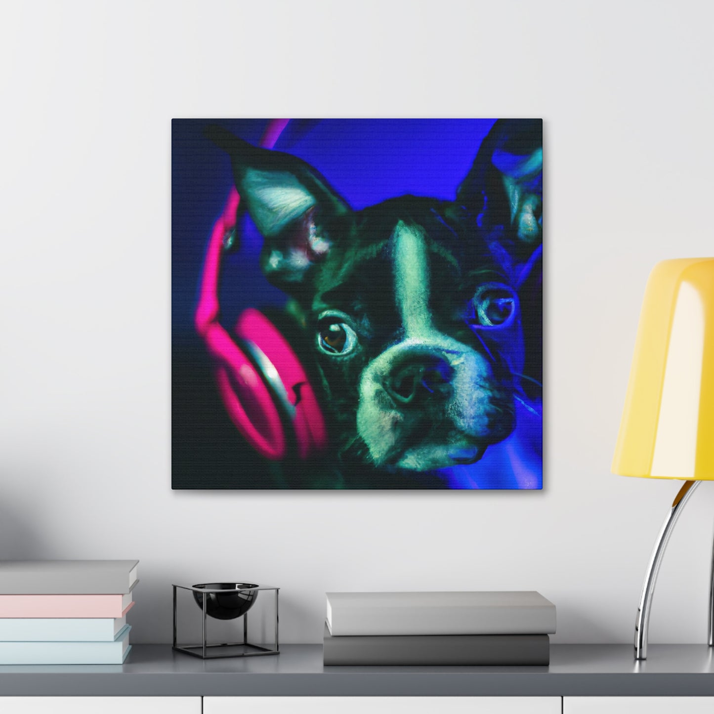 Countess Lorelai Augusta of Boston - Boston Terrier - Canvas