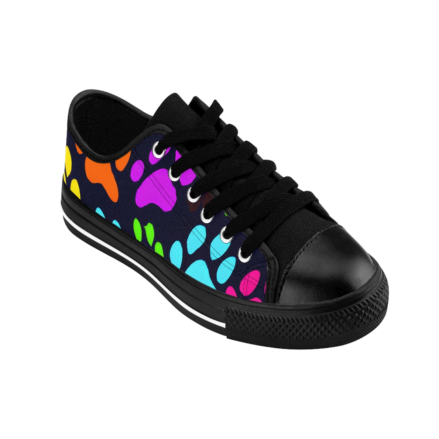 Mintzette Lafontaine - Paw Print - Low-Top