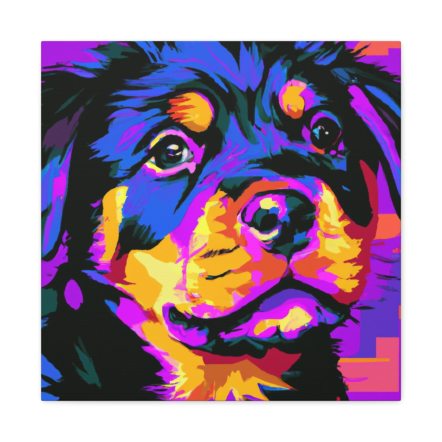 Countess Isabella von Röseburg - Rottweiler - Canvas