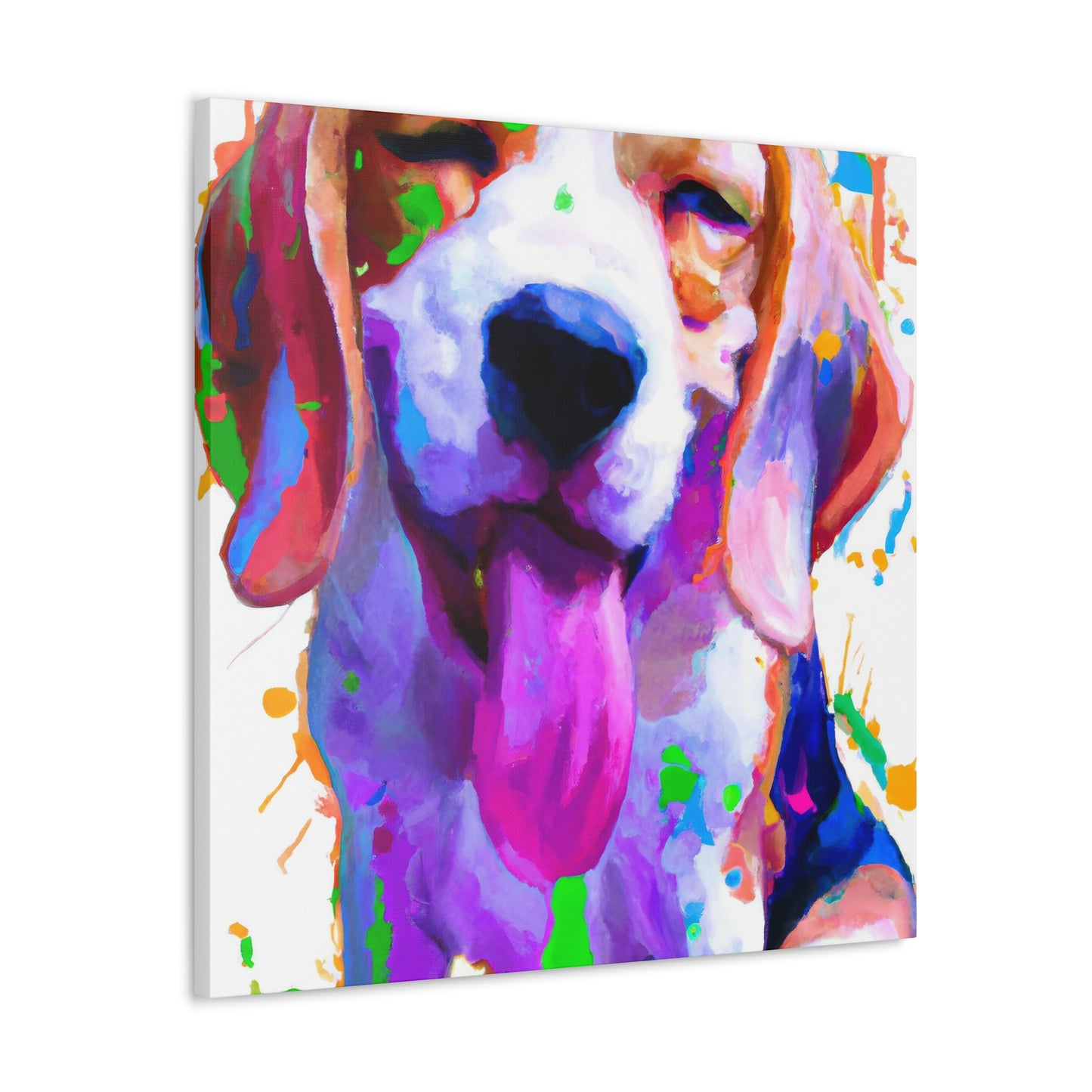 Royal Queenston de LaFayette - Beagle Puppy - Canvas