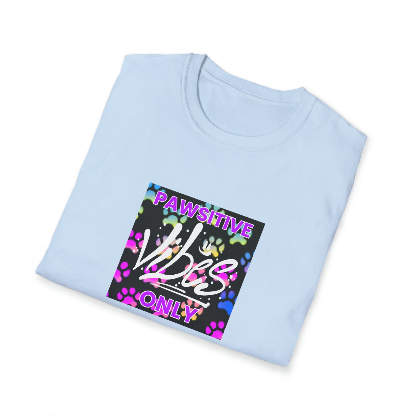 Posi-Tivity Pete - "Pawsitive Vibes Only" Unisex Tee