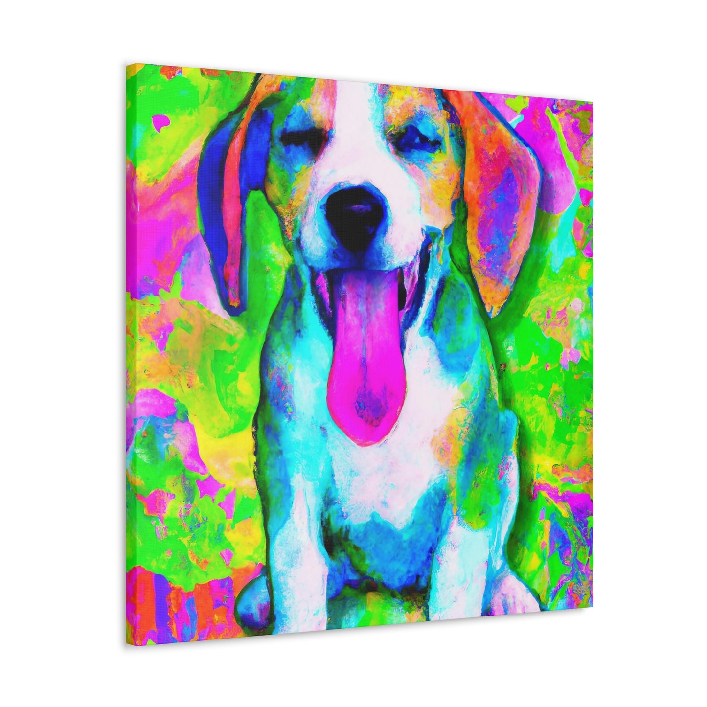 Eldrid de'Medici - Beagle Puppy - Canvas