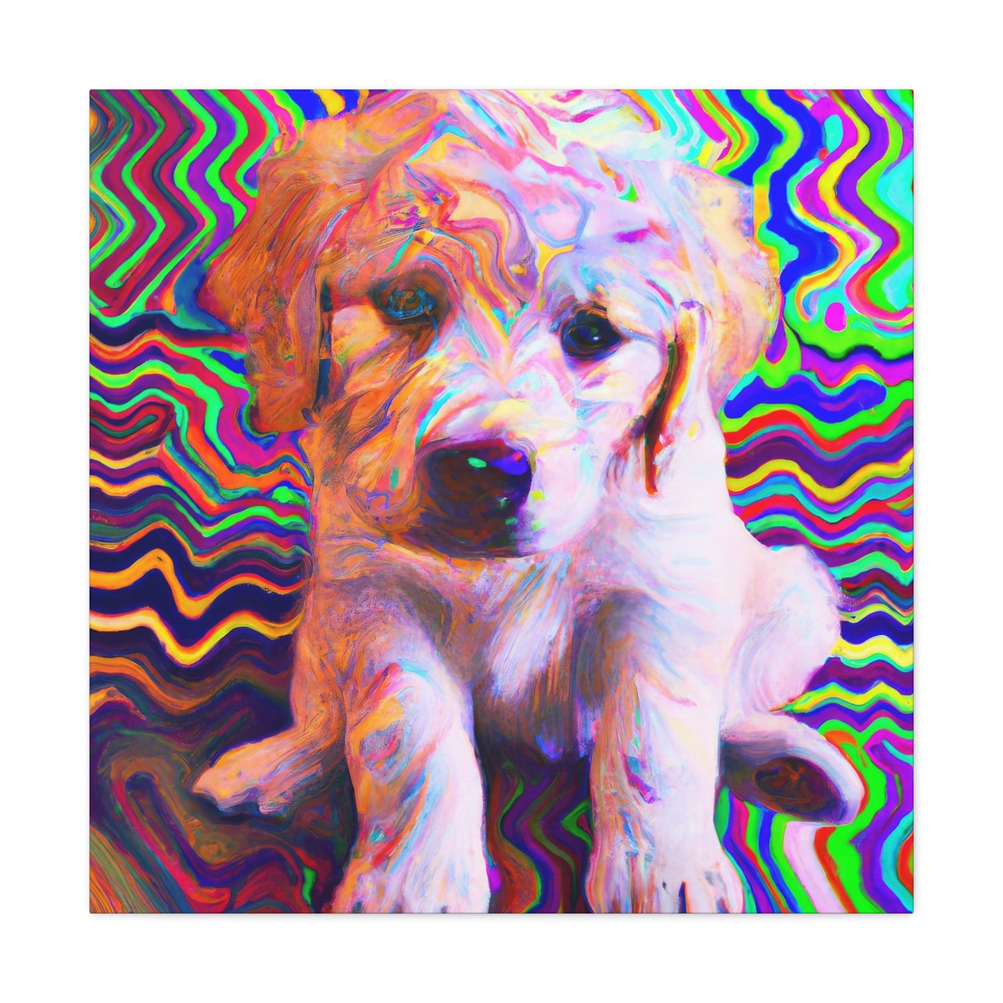 Aldemar von Hammerstein Golden Retriever Puppy - Canvas