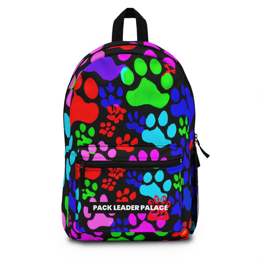 Furcy de Chevalier - Paw Print - Backpack