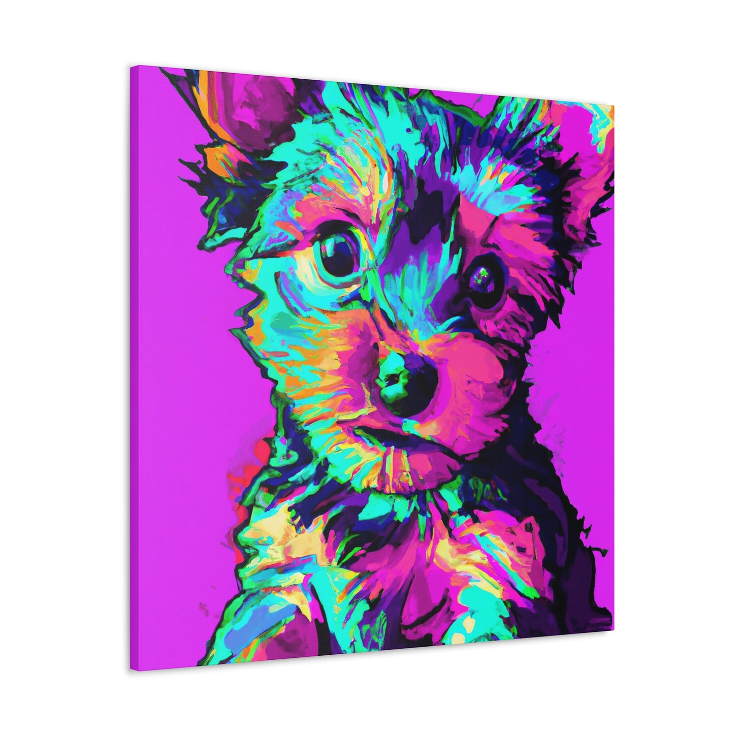 Eutivicious Vinteros - Yorkie Puppy - Canvas