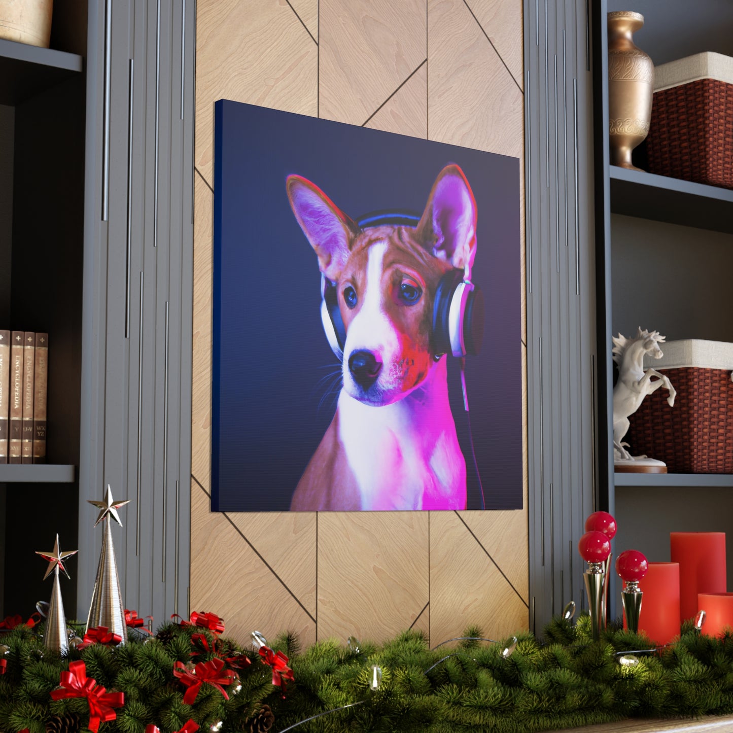 Dalia Ching-Nur - Basenji - Canvas