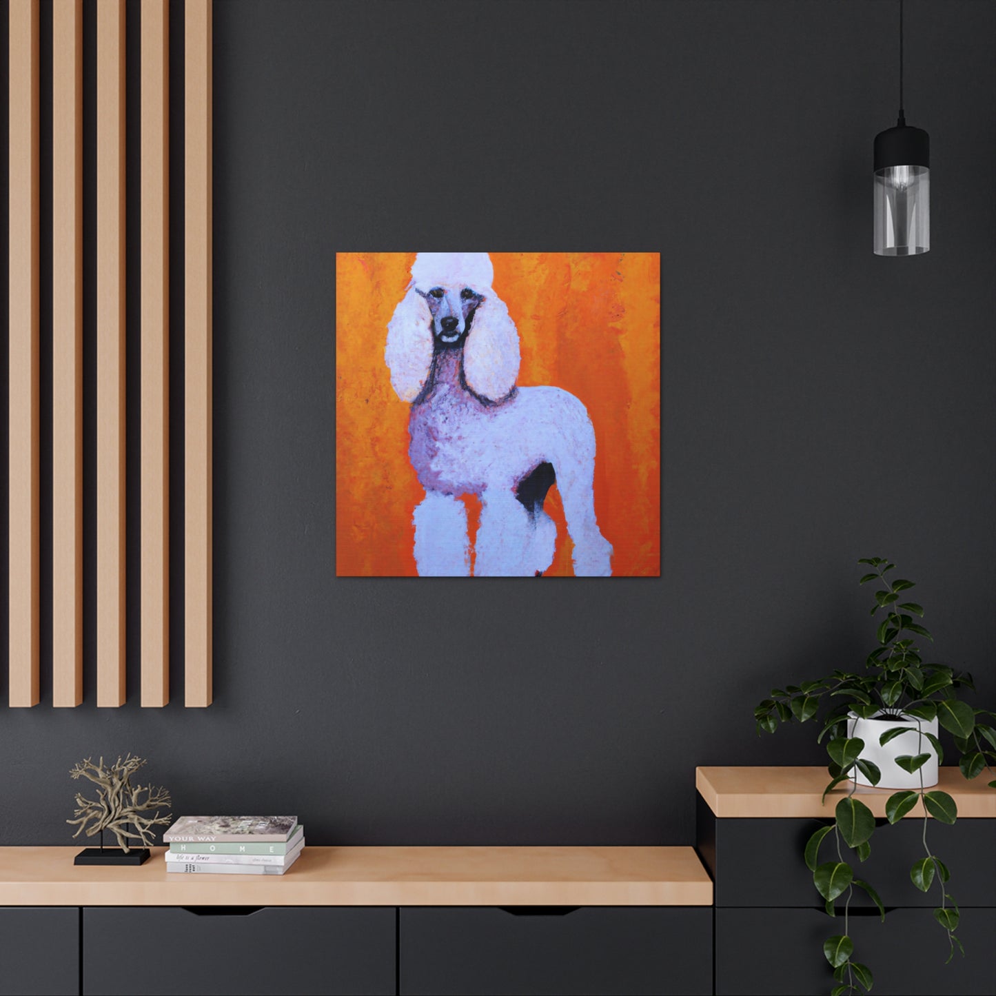 Guillame de Roylebas - Poodle - Canvas