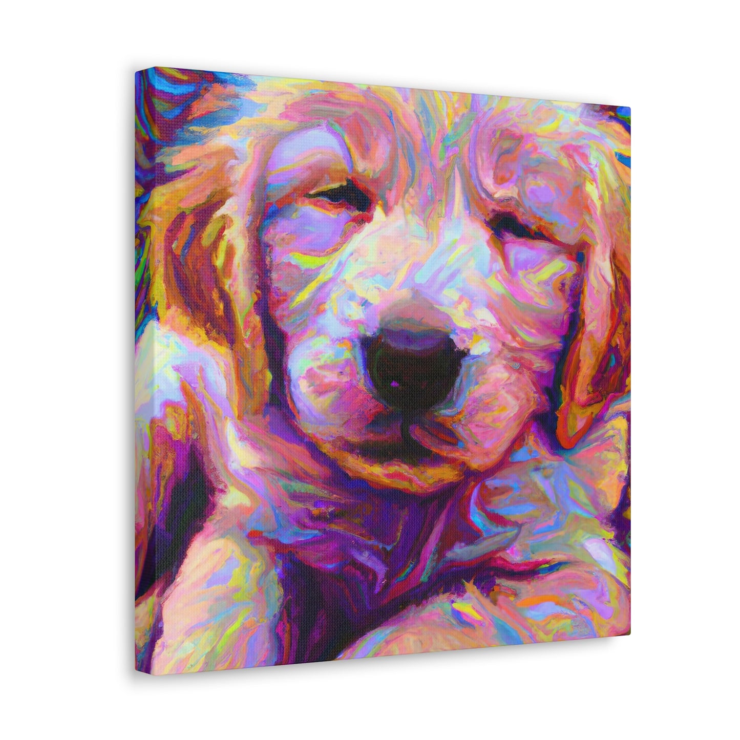 Titianus DeAristocratia - Golden Retriever Puppy - Canvas