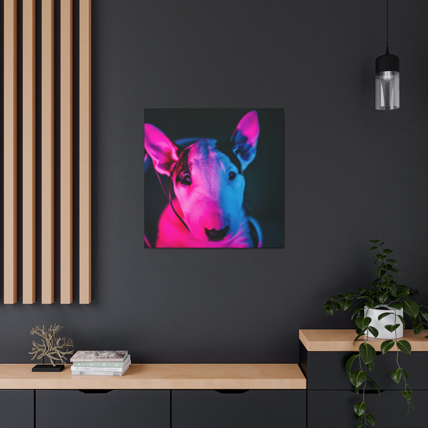 Clarissa Fortescue - Bull Terrier - Canvas