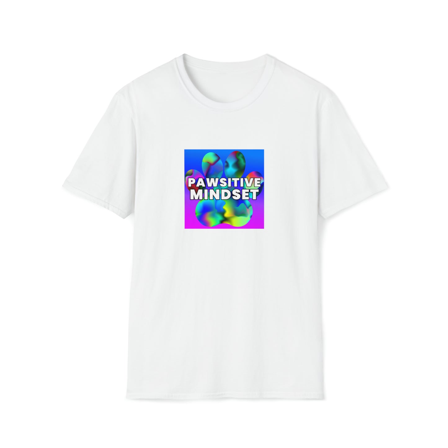 Nineties Nostalgiaz - "Pawsitive Mindset" Unisex Tee