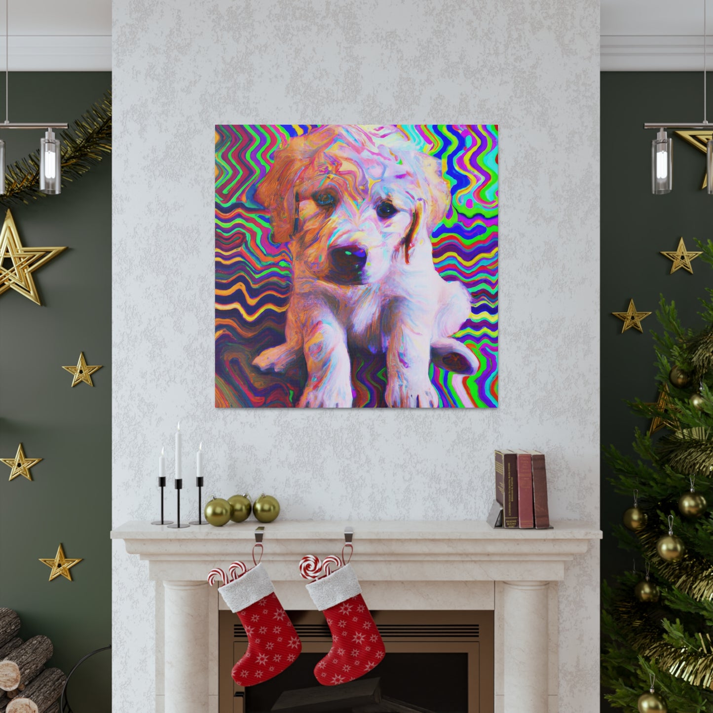 Aldemar von Hammerstein Golden Retriever Puppy - Canvas