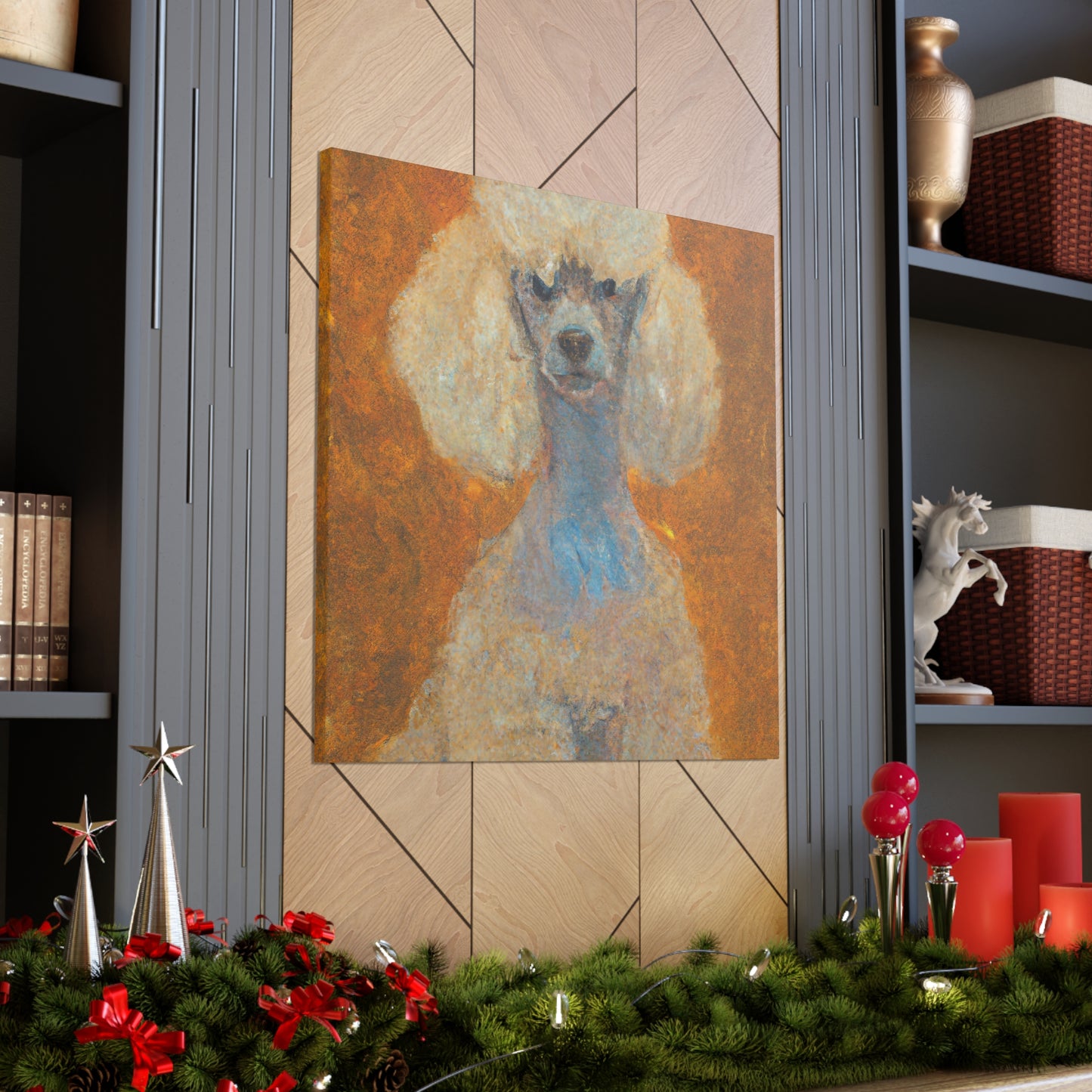 Kingston DeGallasane - Poodle - Canvas