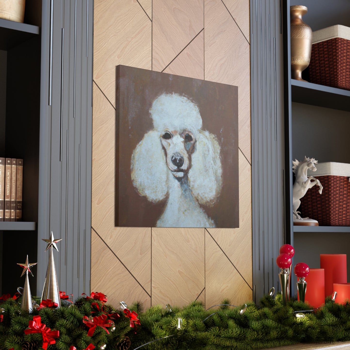 Sir Philip de Verere - Poodle - Canvas