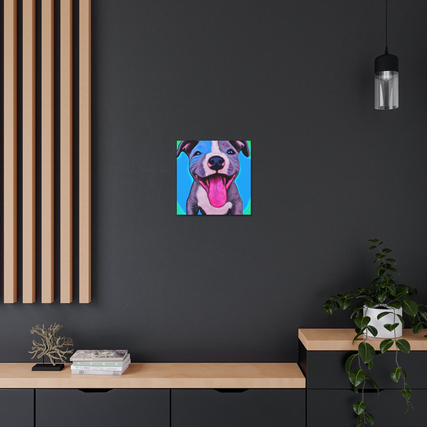 Celestina Elsanna de Veniela - Pitbull Puppy - Canvas