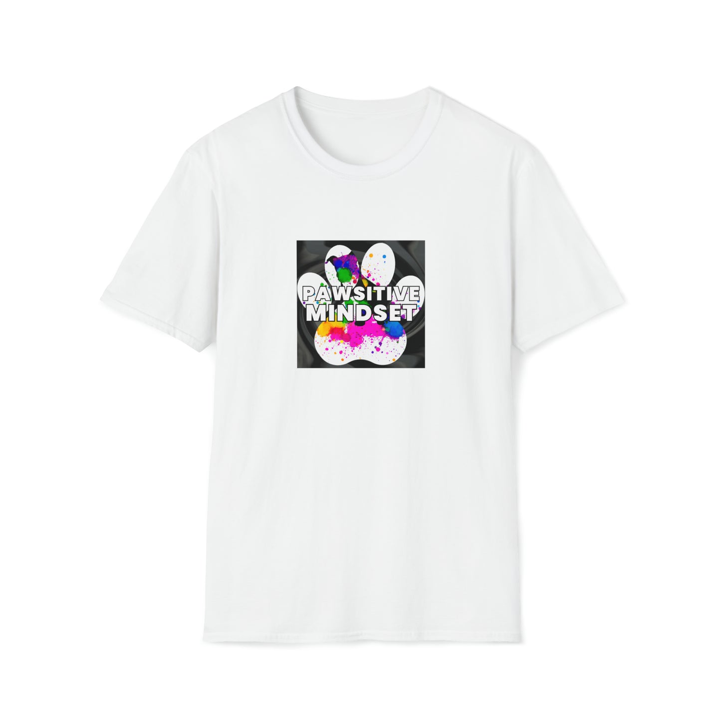 90s Zipster - "Pawsitive Mindset" Unisex Tee