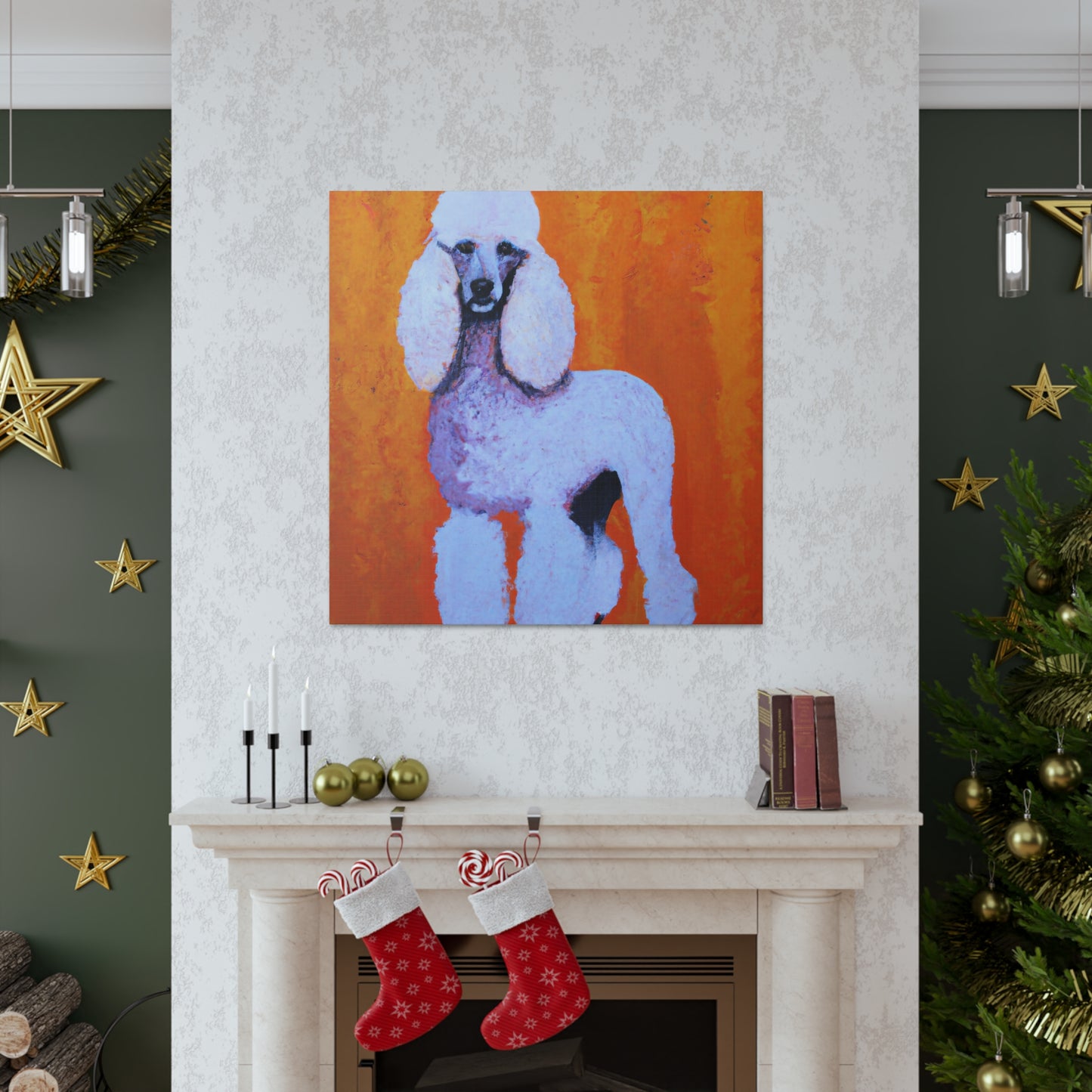 Guillame de Roylebas - Poodle - Canvas