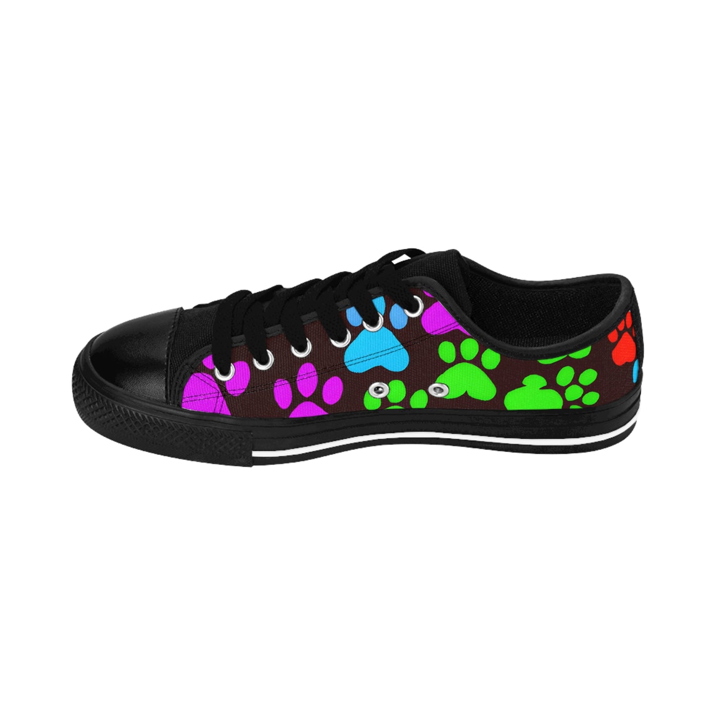 Monsieur Chausseur Creole - Paw Print - Low-Top