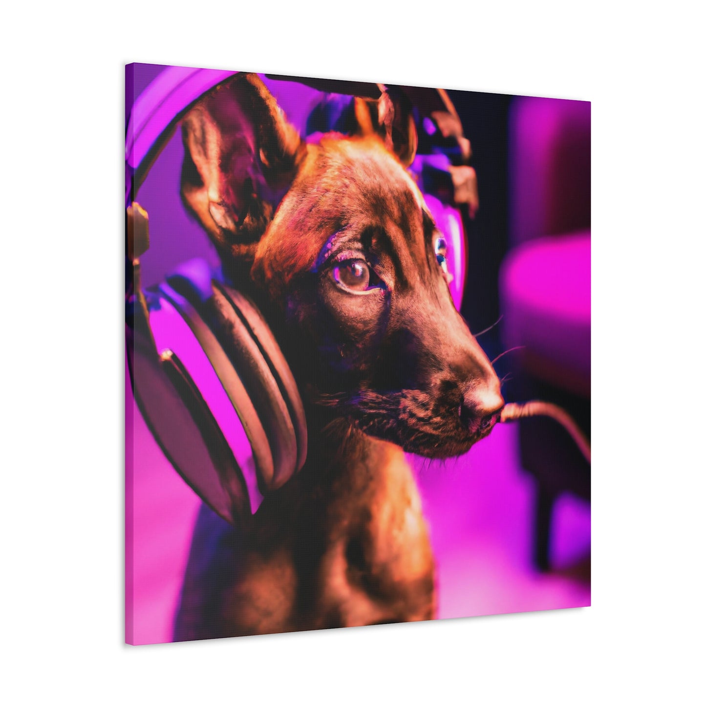 Count Henrietta de Ligne - Belgian Malinois - Canvas