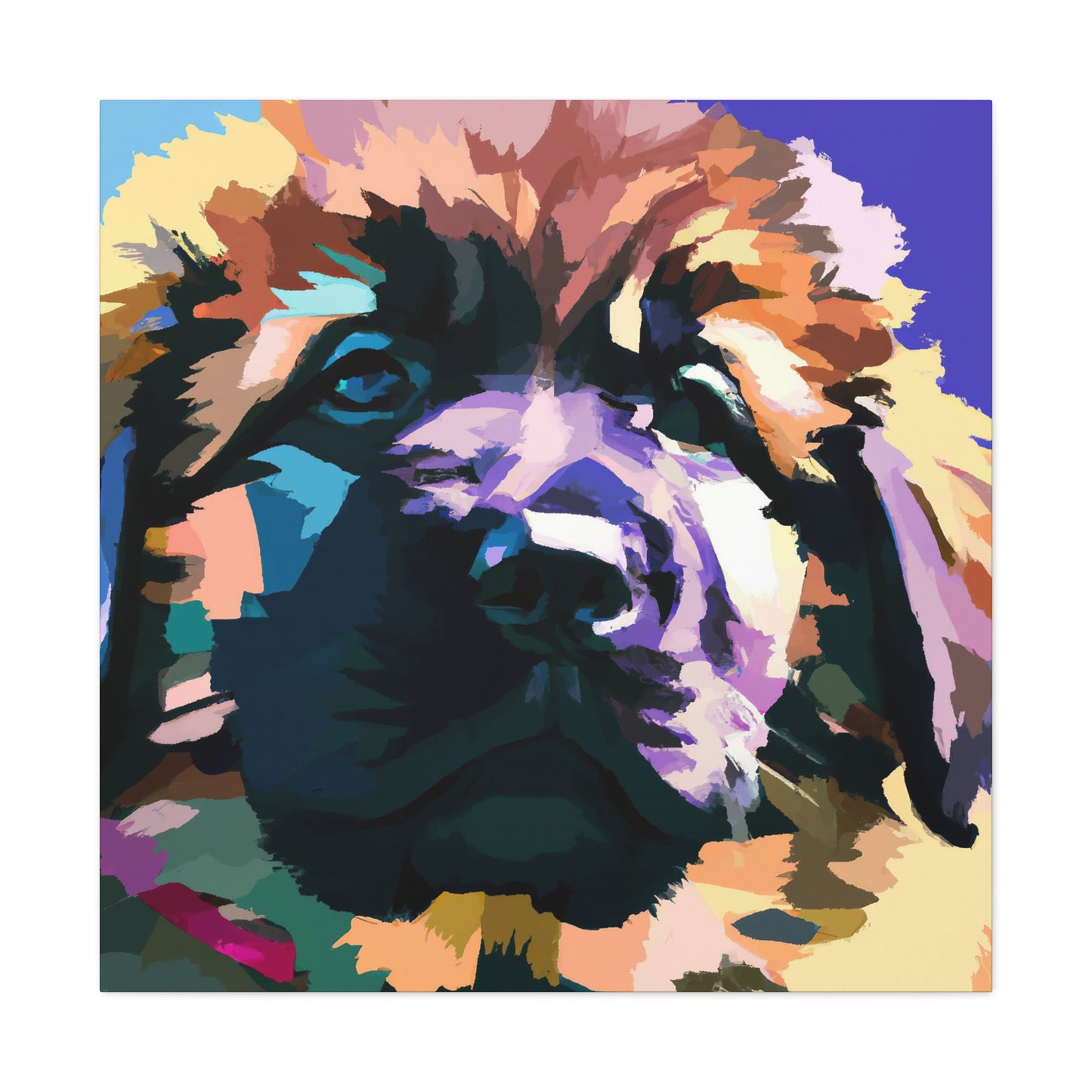 Princess Agnes von Schonberg - Leonberger - Canvas