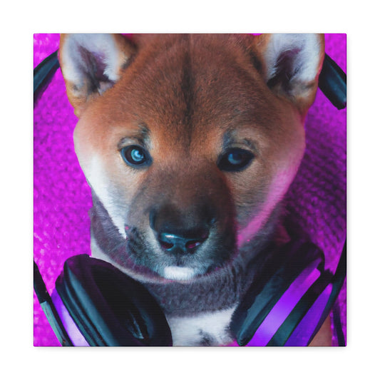 Rajivjee Palaivani - Shiba Inu - Canvas
