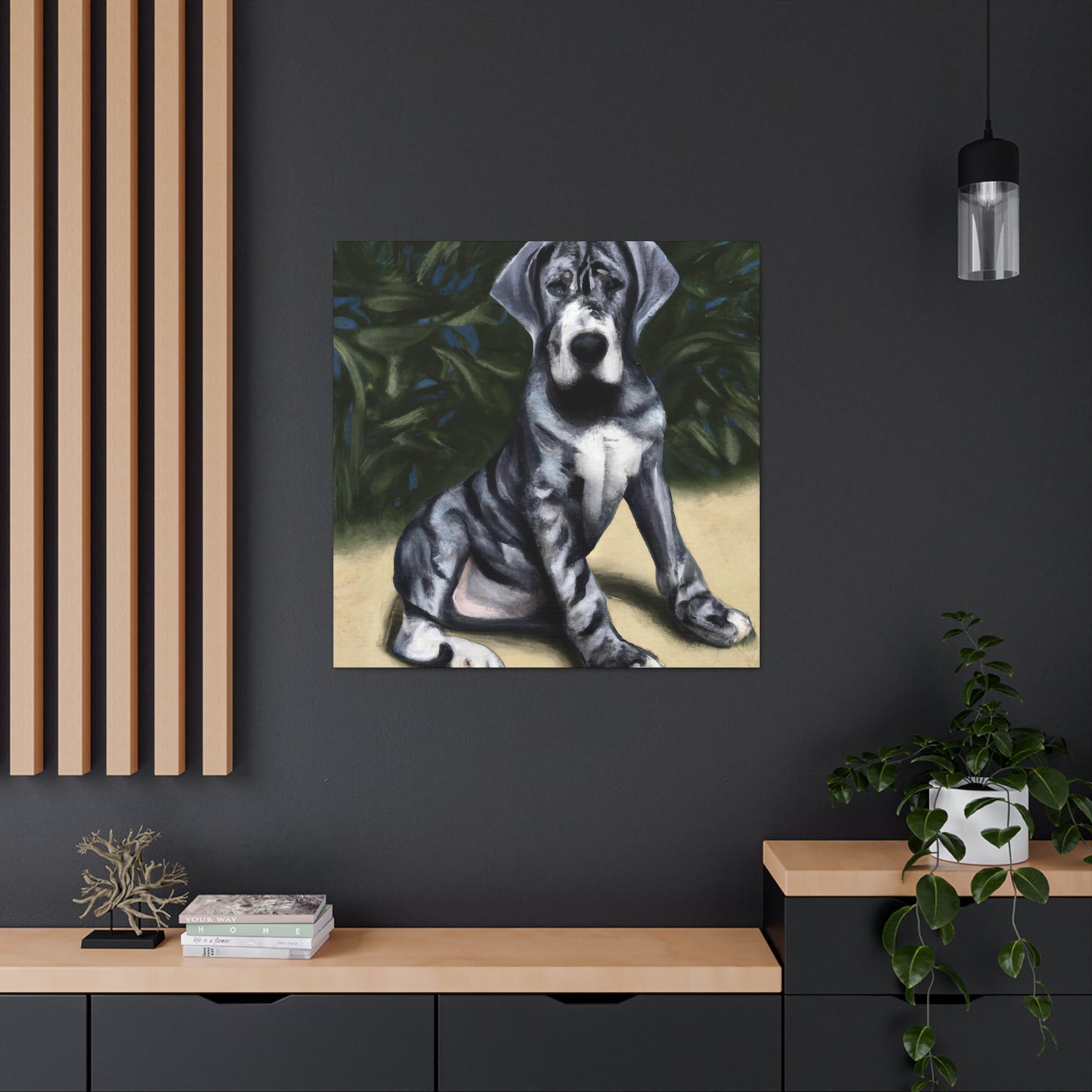 Dame Agneta de Valois - Great Dane - Canvas