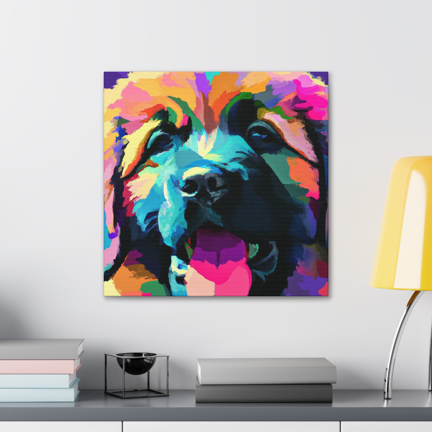 Countess Augusta von Lichtenstein - Leonberger - Canvas