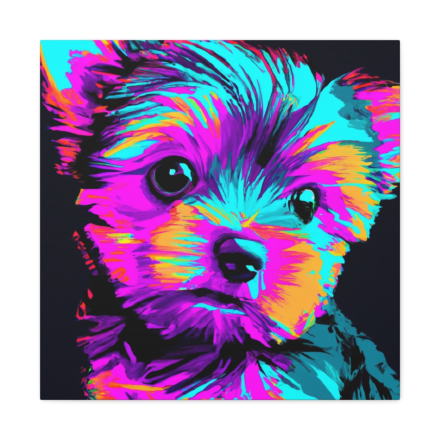 Marquis de Conteaux - Yorkie Puppy - Canvas