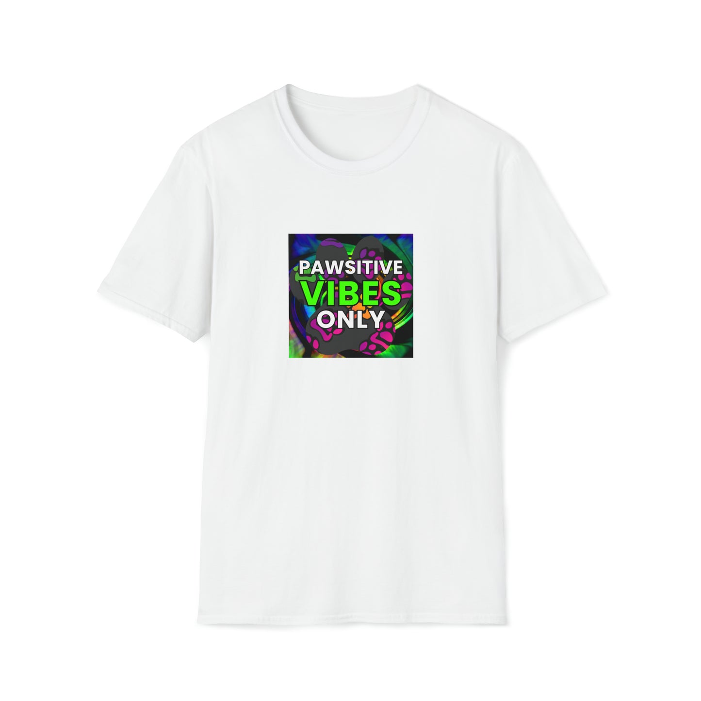 Renaissance Ray - "Pawsitive Vibes Only" Unisex Tee