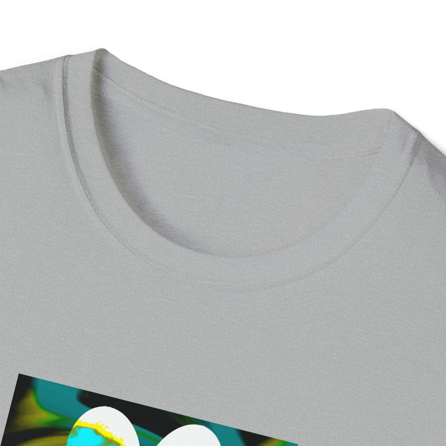 Klub Kid Klassicwear - "Dog Friendly, People Reactive" (Yellow Blue Swirl) Unisex Tee